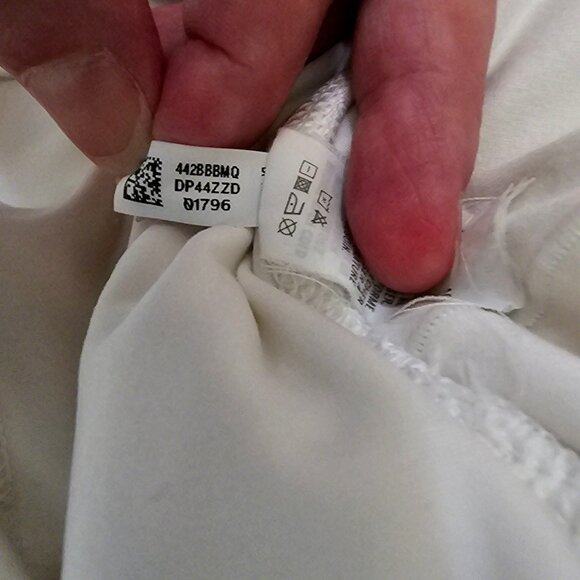 White Athletic Skort By Offline By Aerie M/L Polyester & Elastane - Picture 7 of 9